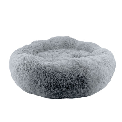 Ancol Super Plush Donut Bed 100cm Slate Grey